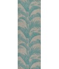 Momeni Riviera RV-01 Aqua 2 ft. 7 in. X 7 ft. 6 in. Runner Rug