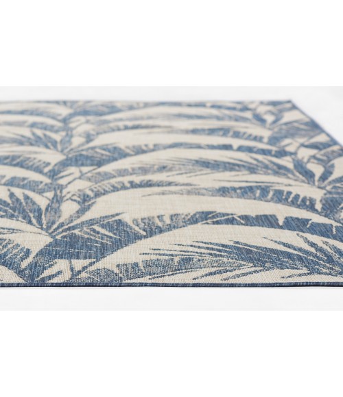 Momeni Riviera Blue RV-01 5 ft. 3 in. X 7 ft. Rect. Rug