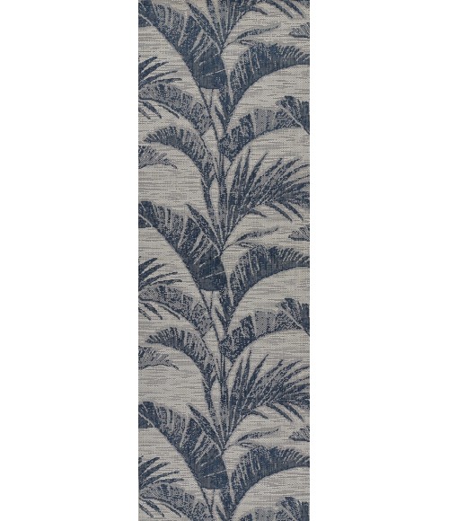 Momeni Riviera Blue RV-01 5 ft. 3 in. X 7 ft. Rect. Rug