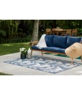 Momeni Riviera Blue RV-01 5 ft. 3 in. X 7 ft. Rect. Rug