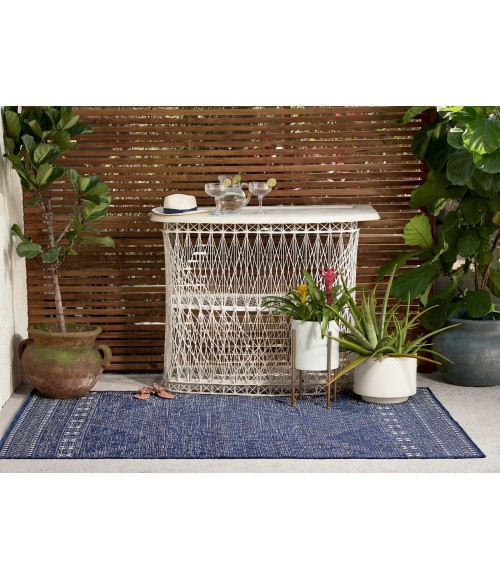 Momeni Riviera Area Rug RV-03 Navy 2' X 3'