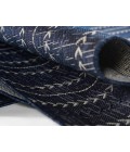 Momeni Riviera Area Rug RV-06 Navy 4'1 X 6'