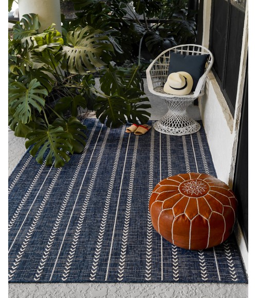 Momeni Riviera Area Rug RV-06 Navy 4'1 X 6'