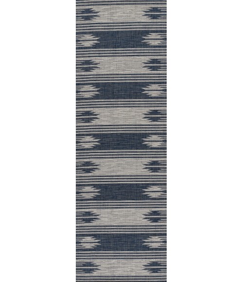 Momeni Riviera Blue RV-07 9 ft. X 12 ft. Rect. Rug