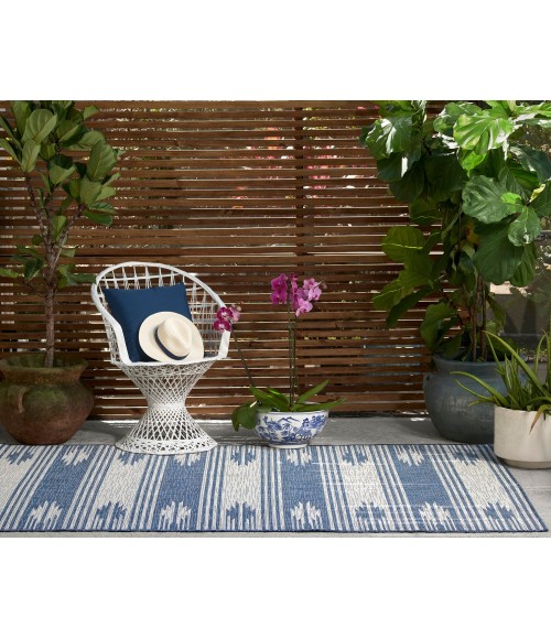 Momeni Riviera Blue RV-07 9 ft. X 12 ft. Rect. Rug