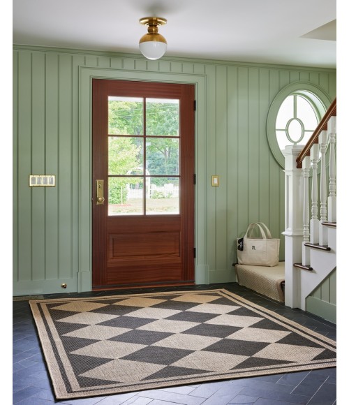 Erin Gates Saybrook SAY-4 Black 5 ft. 3 in. X 7 ft. Rectangle Rug