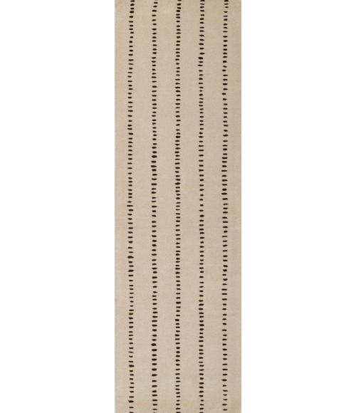 Momeni Simba Area Rug SIM-1 Ivory 2'6 X 8' Runner