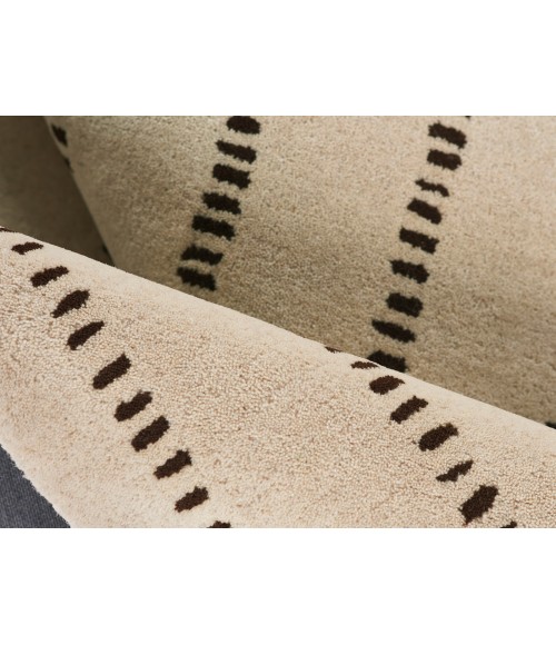 Momeni Simba Area Rug SIM-1 Ivory 2'6 X 8' Runner