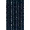Momeni Simba Sim-1 Navy Area Rug 2 ft. 6 in. X 8 ft. Runner