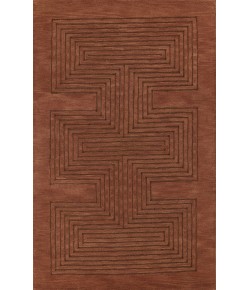 Momeni Simba Sim-3 Copper Area Rug 8 ft. X 10 ft. Rectangle