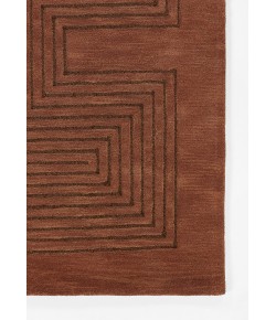 Momeni Simba Sim-3 Copper Area Rug 8 ft. X 10 ft. Rectangle