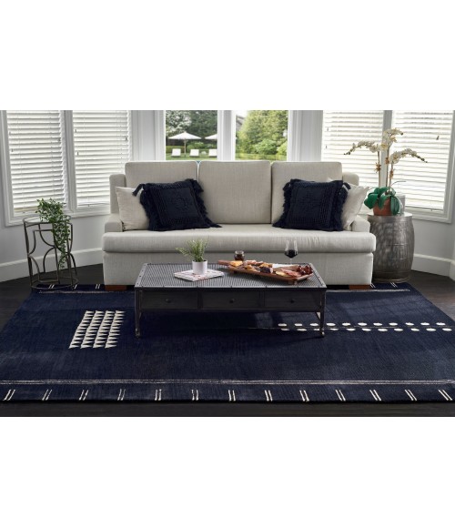Simba Area Rug Momeni Simba Area Rug SIM-5 Navy 8' X 10'