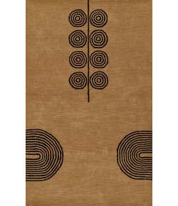 Momeni Simba Sim-6 Beige Area Rug 5 ft. X 8 ft. Rectangle