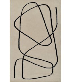 Momeni Simba Sim-8 Ivory Area Rug 2 ft. X 3 ft. Rectangle