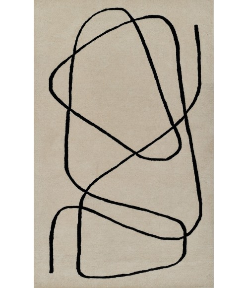 Momeni Simba Area Rug SIM-8 Ivory 2' X 3'