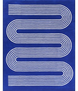 Momeni Simba SIM12 Cobalt 9 ft. X 12 ft. Rectangle Rug