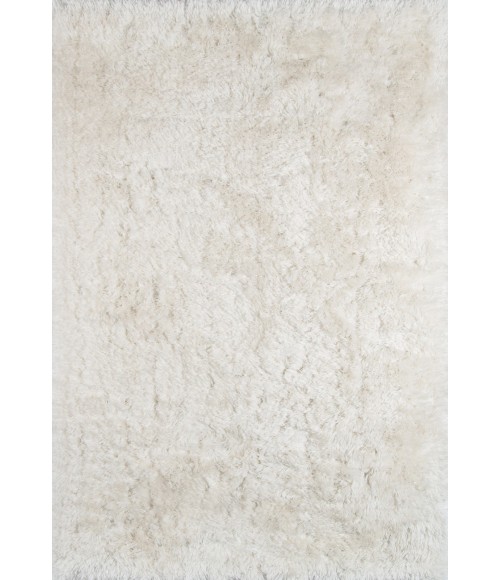 Momeni Snow Shag White SS-01 5 ft. X 7 ft. Rect. Rug