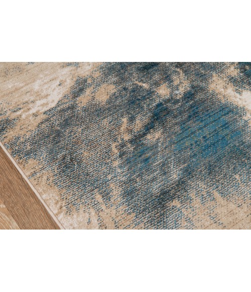 Studio Area Rug Momeni Studio Area Rug STU-3 Blue 2'3 X 8' Runner