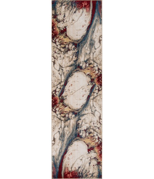Studio Area Rug Momeni Studio Area Rug STU-4 Multi 2'3 X 8' Runner