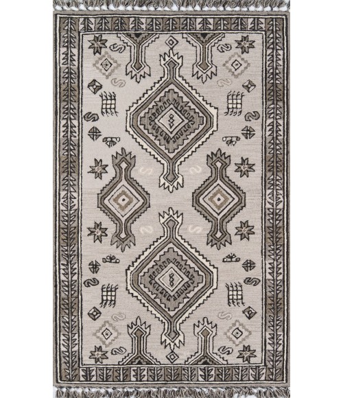 Momeni Tahoe Area Rug TA-03 Grey 3'6 X 5'6