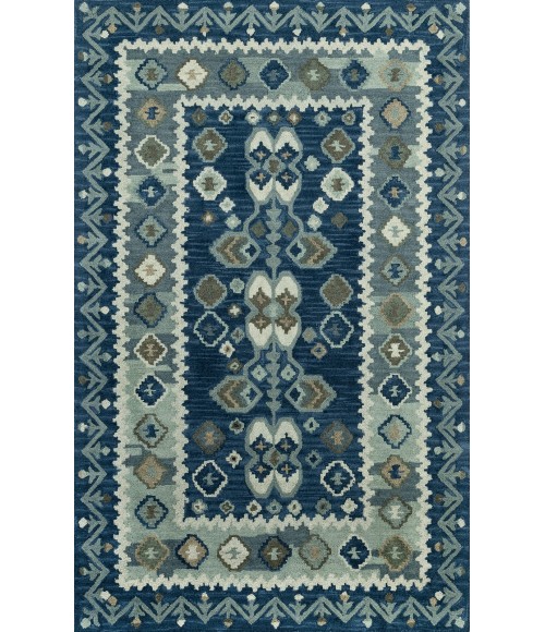 Momeni Tangier Area Rug TAN-1 Blue 8' X 11'