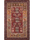 Momeni Tangier Area Rug TAN-1 Red 5' X 8'