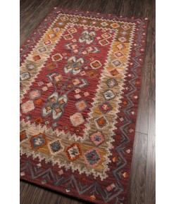 Momeni Tangier Tan-1 Red Area Rug 5 ft. X 8 ft. Rectangle