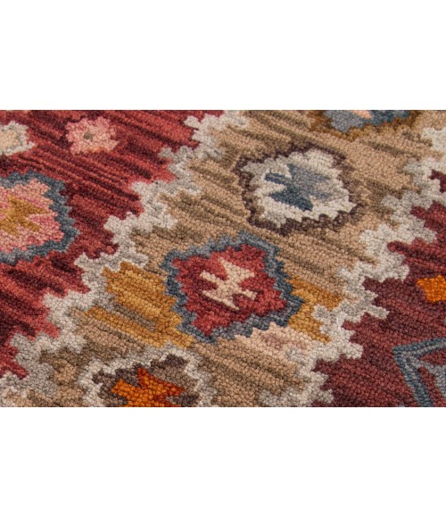 Momeni Tangier Area Rug TAN-1 Red 8' X 11'