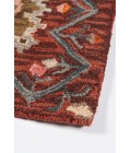 Momeni Tangier Area Rug TAN-1 Red 5' X 8'