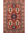 Tangier Area Rug Momeni Tangier Area Rug TAN-3 Red 5' X 8'