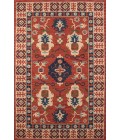 Momeni Tangier Area Rug TAN-3 Red 7'6 X 9'6