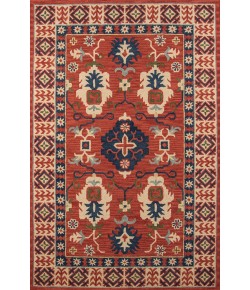 Momeni Tangier Tan-3 Red Area Rug 8 ft. X 11 ft. Rectangle