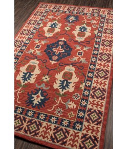 Momeni Tangier Tan-3 Red Area Rug 7 ft. 6 in. X 9 ft. 6 in. Rectangle