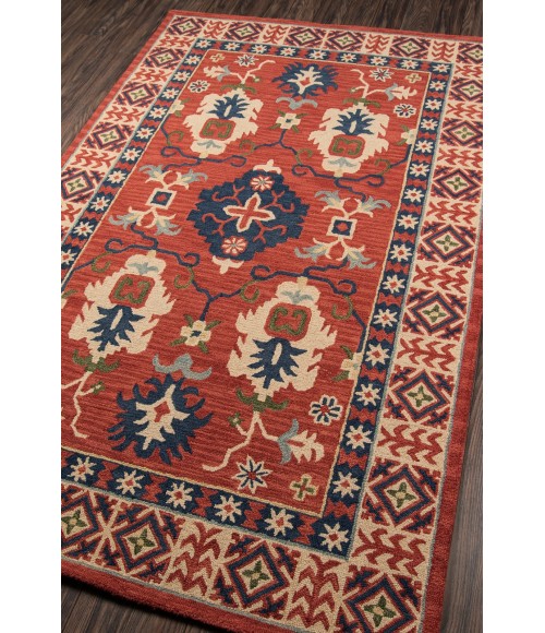 Momeni Tangier Area Rug TAN-3 Red 7'6 X 9'6