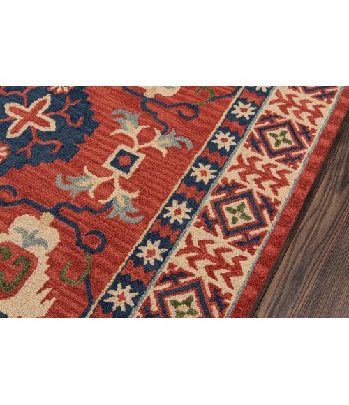 Tangier Area Rug Momeni Tangier Area Rug TAN-3 Red 5' X 8'