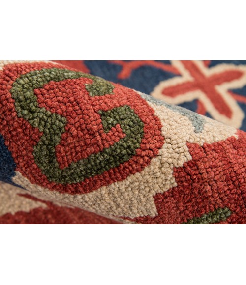 Tangier Area Rug Momeni Tangier Area Rug TAN-3 Red 5' X 8'
