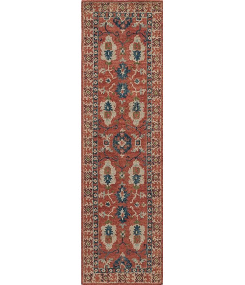 Tangier Area Rug Momeni Tangier Area Rug TAN-3 Red 5' X 8'