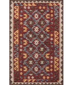 Momeni Tangier Tan-7 Red Area Rug 3 ft. 6 in. X 5 ft. 6 in. Rectangle