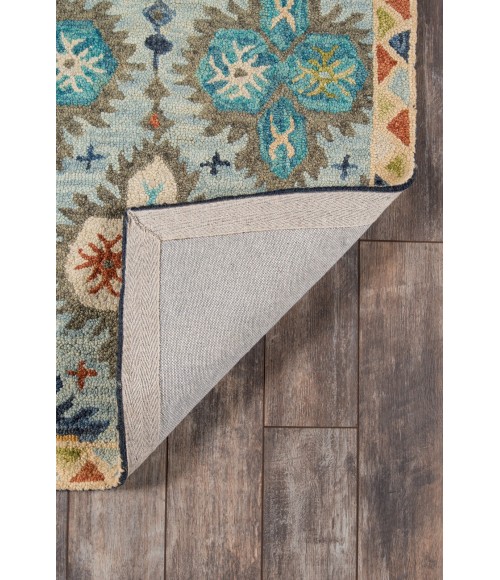 Momeni Tangier Area Rug TAN17 Blue 2'3 X 8' Runner