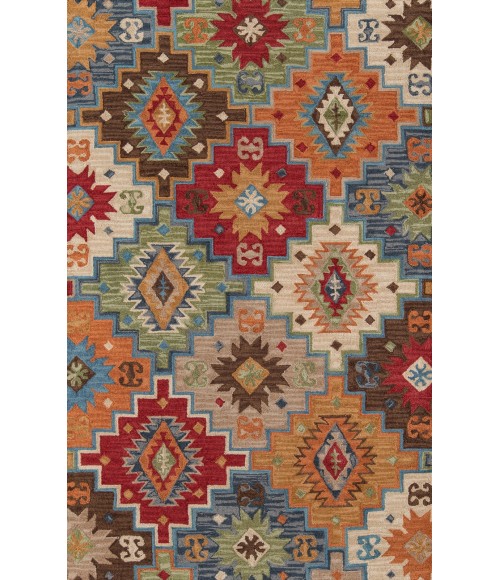 Tangier Area Rug Momeni Tangier Area Rug TAN23 Multi 5' X 8'