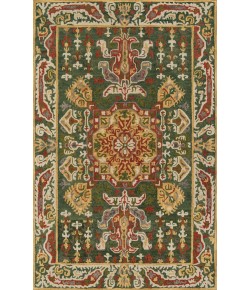 Momeni Tangier Tan25 Green Area Rug 2 ft. 3 in. X 8 ft. Runner