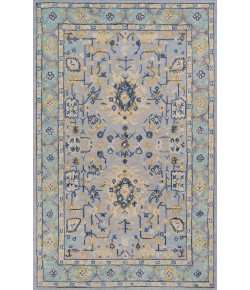 Momeni Tangier Tan30 Blue Area Rug 2 ft. 3 in. X 8 ft. Runner