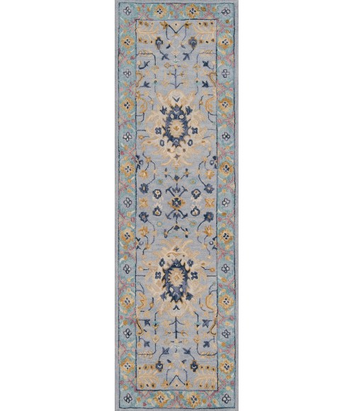 Tangier Area Rug Momeni Tangier Area Rug TAN30 Blue 9'6 X 13'6