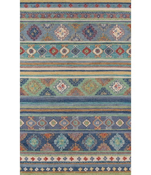 Tangier Area Rug Momeni Tangier Area Rug TAN32 Blue 2'3 X 8' Runner