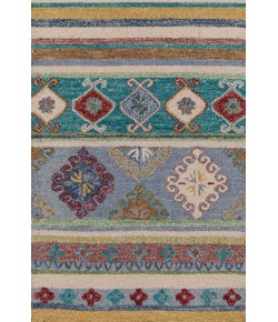 Momeni Tangier Tan32 Blue Area Rug 2 ft. 3 in. X 8 ft. Runner