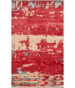 Momeni Terra Ter-2 Red Area Rug 2 ft. 3 in. X 8 ft. Runner