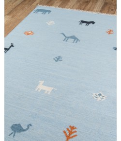 Momeni Thompson Tho-2 Blue Area Rug 7 ft. 6 in. X 9 ft. 6 in. Rectangle