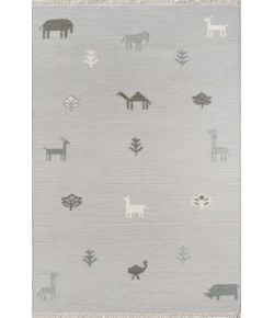Erin Gates Thompson Grey THO-2 3'6 in. X 5'6 in. Rectangle Rug