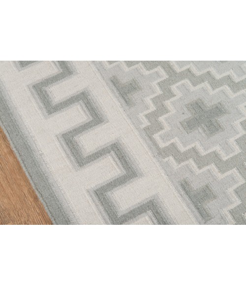 Erin Gates Thompson Grey THO-4 7 ft. 6 in. X 9 ft. 6 in. Rect. Rug