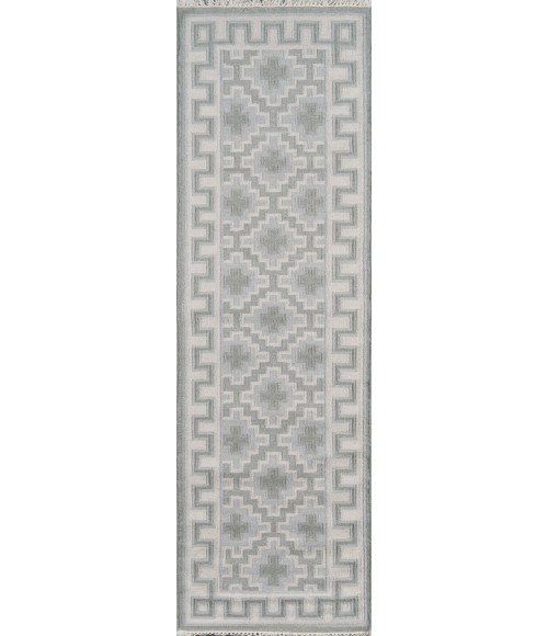 Erin Gates Thompson Grey THO-4 7 ft. 6 in. X 9 ft. 6 in. Rect. Rug